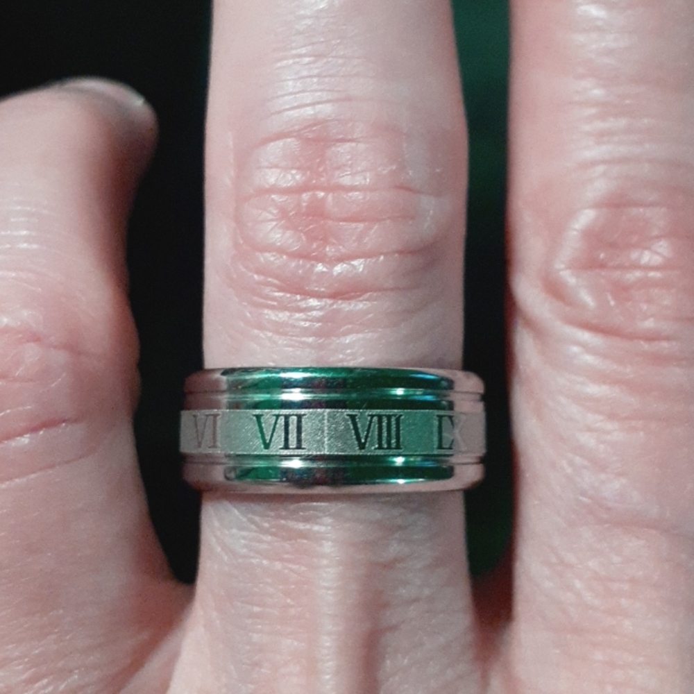 ROMAN NUMERAL RING - Picture 4 of 7